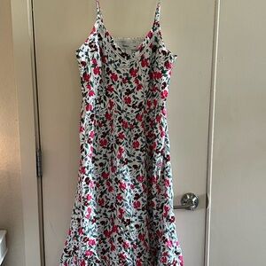 Floral Spaghetti Strap Dress